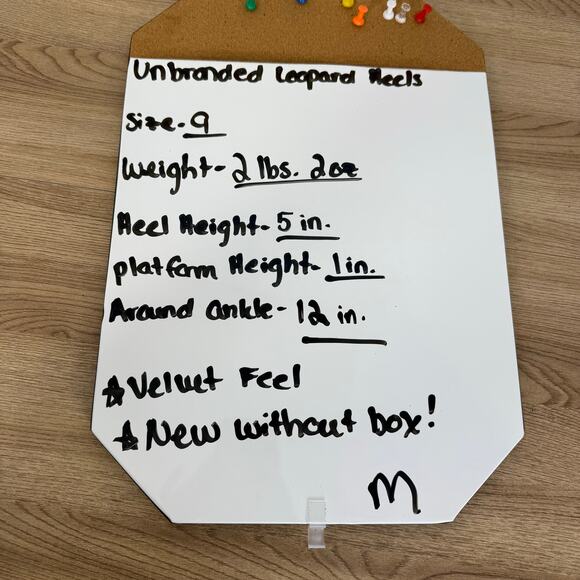 Unbranded Womens Leopard Print Platform Chunky Booties Size 9 Animal Print Club - Picture 10 of 10